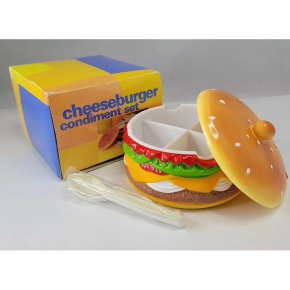 Cheeseburger Condiment Set - Picture 2 of 12